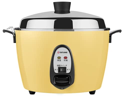 Tatung - 大同電鍋(電気釜) 炊飯器 10合 外鍋ステンレス製ーきはだ色ー
