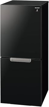 Amazon.co.jp: シャープ SHARP ガラスドア 冷蔵庫 (幅49.5cm) 152L SJ