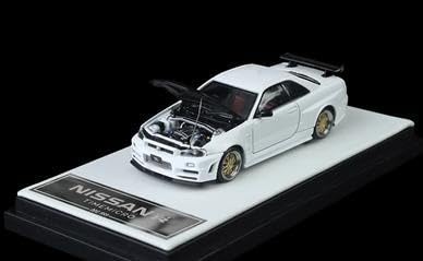 Amazon | Time Micro 1/64 ニッサン スカイライン GTR R34 Z-Tune 白