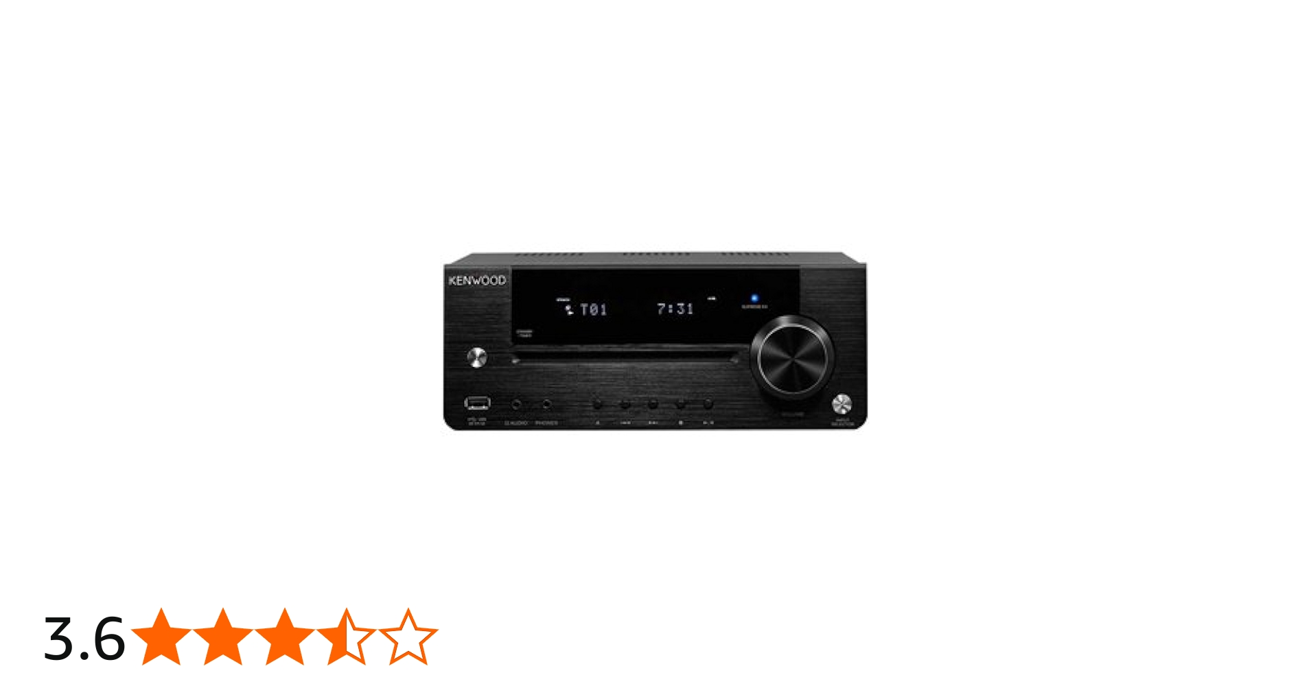 Amazon | ケンウッド コンポ R-K731-B [ブラック] | JVCケンウッド