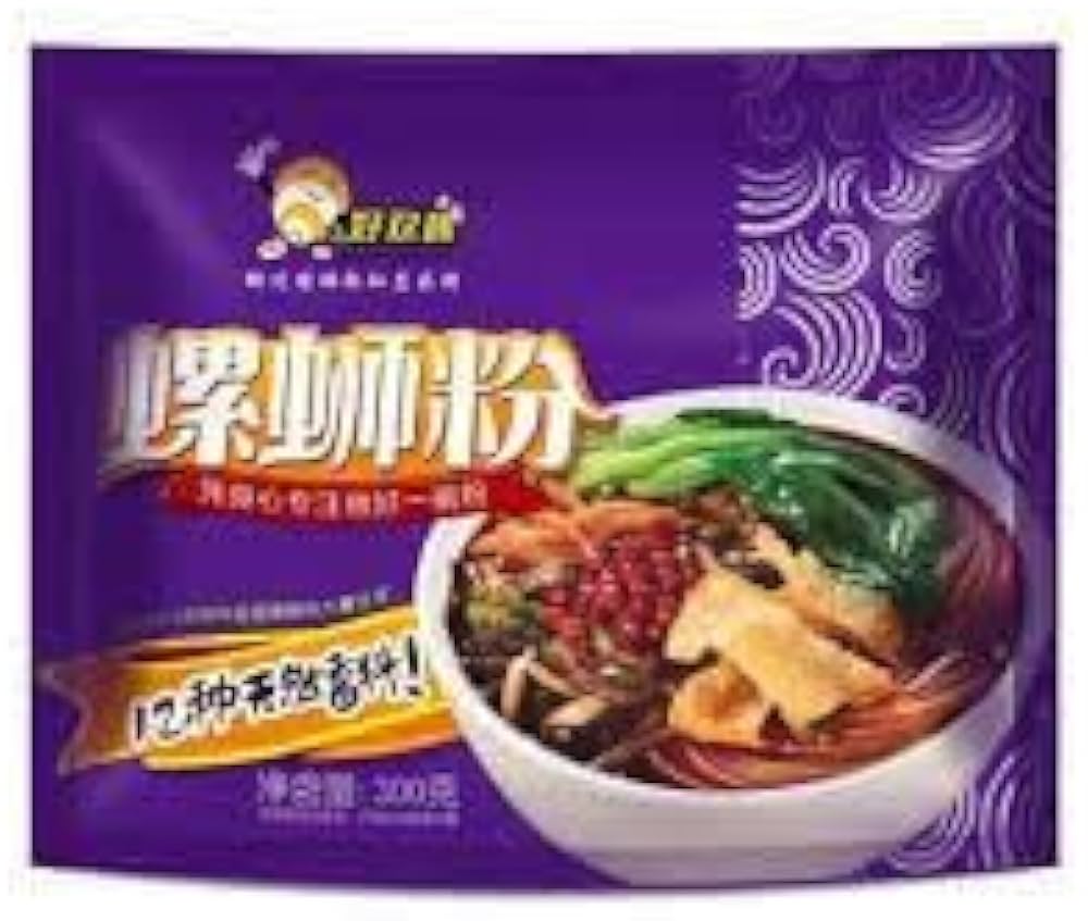 Amazon.co.jp: 好歓螺螺蛳粉（紫色包装）【5点セット】 300gx5