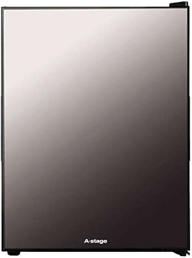 Amazon.co.jp: A-stage 40L 1ドアノンフロン冷蔵庫 ブラック AR