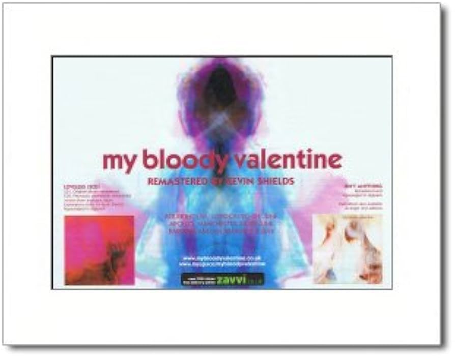 Amazon｜MY BLOODY VALENTINE - Remastered Mini Poster - 21x13.5cm
