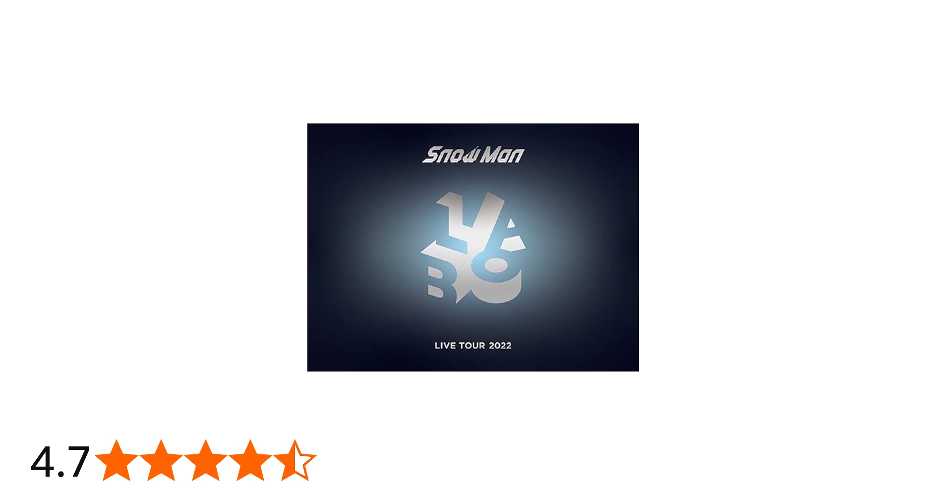 Amazon.co.jp: Snow Man LIVE TOUR 2022 Labo.(初回盤)(Blu-ray3枚組