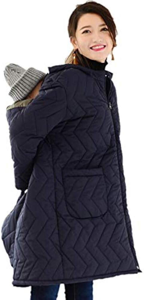 Amazon.co.jp: [Milk Tea] ママアウター ステラ4way中綿ロングママ