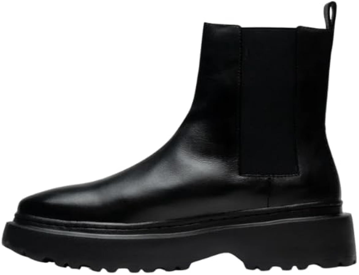 Amazon | [FILLIN] スニーカー UNOS CHELSEA BLACK 23.0cm ブラック