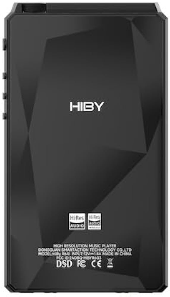 Amazon.co.jp: HiBy R6III (2025) Black デジタルオーディオプレイヤー