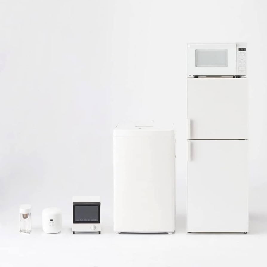 Amazon | 無印良品 電子レンジ・18L 白 幅47×奥行35(ハンドル含む39