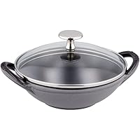 Amazon｜【アウトレット】 staub ストウブ 「 ベビー ウォック グレー