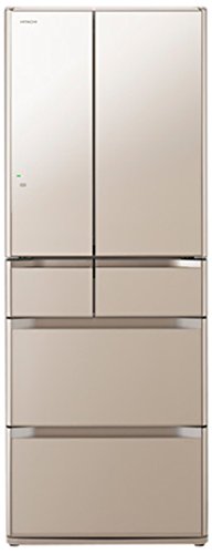 Amazon.co.jp: 日立 475L 6ドア冷蔵庫（クリスタルシャンパン）HITACHI