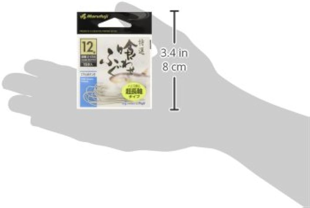 Amazon | まるふじ Z−054 喰わせふぐ長軸Wケン 12号