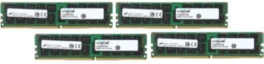 Amazon.co.jp: Crucial 64GB (4 x 16GB) 288ピン DDR4 SDRAM ECC