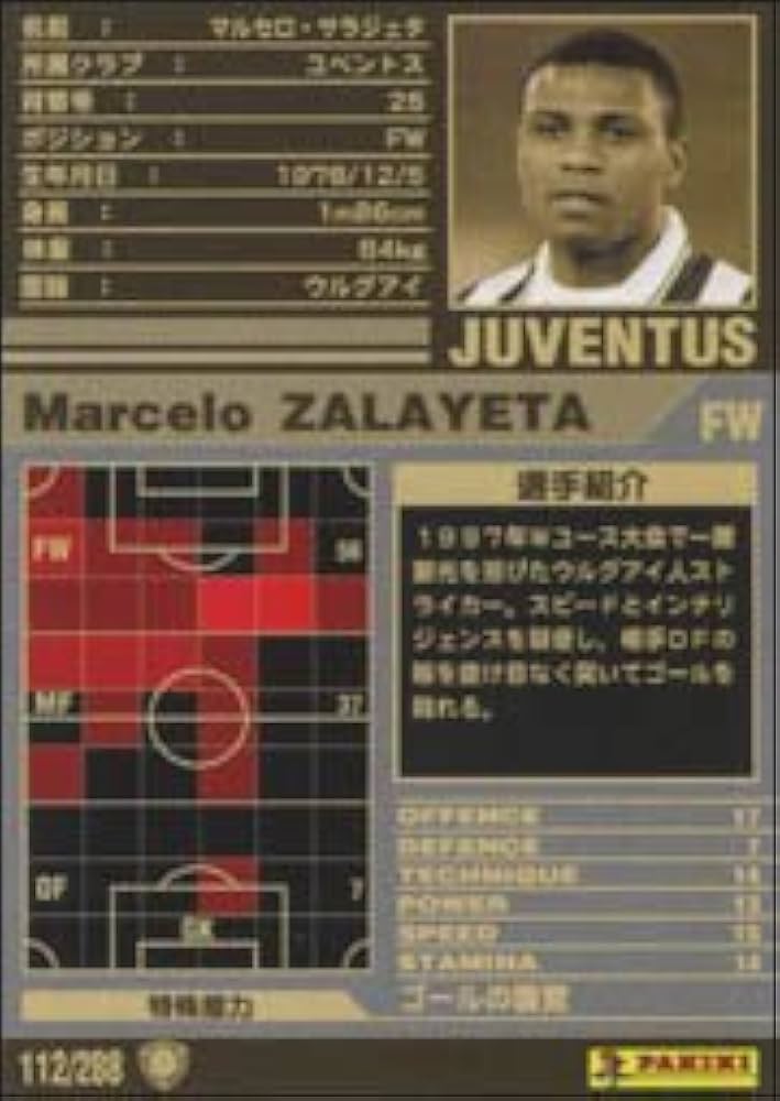 Amazon.co.jp: WCCF/01-02/ユベントス/白/112/マルセロ・サラジェタ