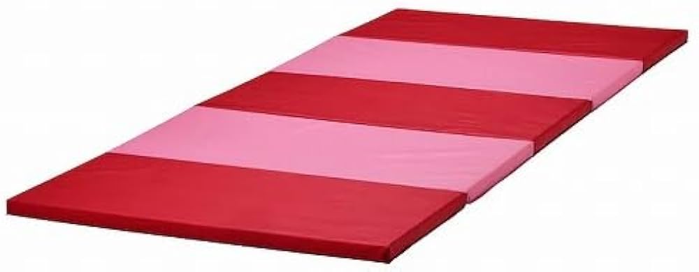 Amazon.co.jp: IKEA イケア 折りたたみ式ジムマット ピンク レッド