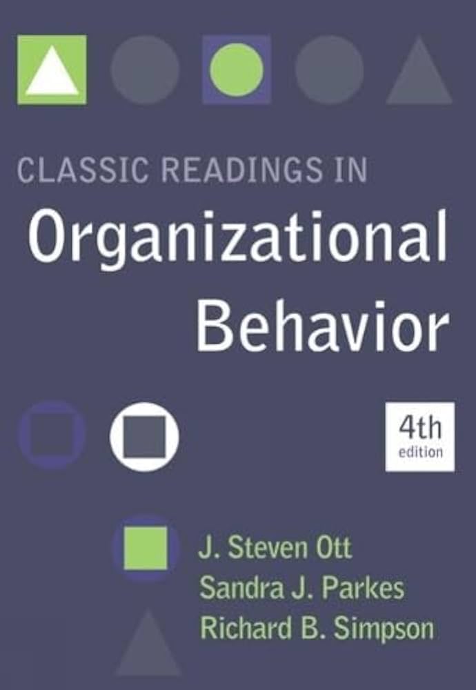 Amazon.com: Classic Readings in Organizational Behavior
