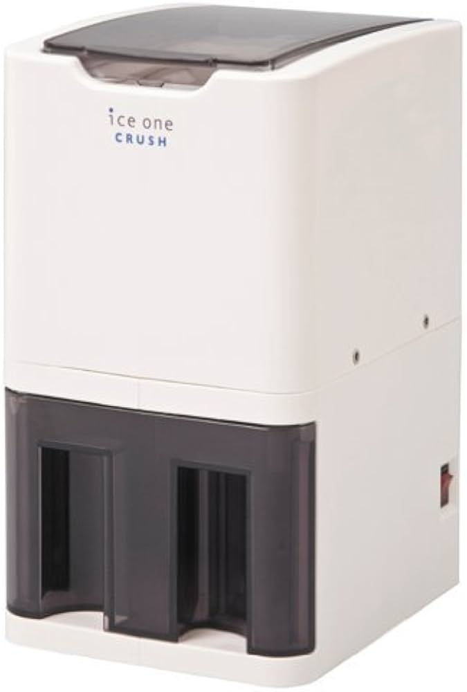 Amazon.co.jp: 氷砕機 電動式アイスクラッシャー アイスワン