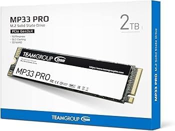 Amazon.com: TEAMGROUP MP33 PRO 2TB NVMe Internal SSD: 1.3 PCIe