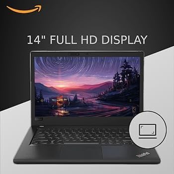 Amazon.com: Lenovo ThinkPad T480 14 FHD, Core i5 8250U 1.7GHz