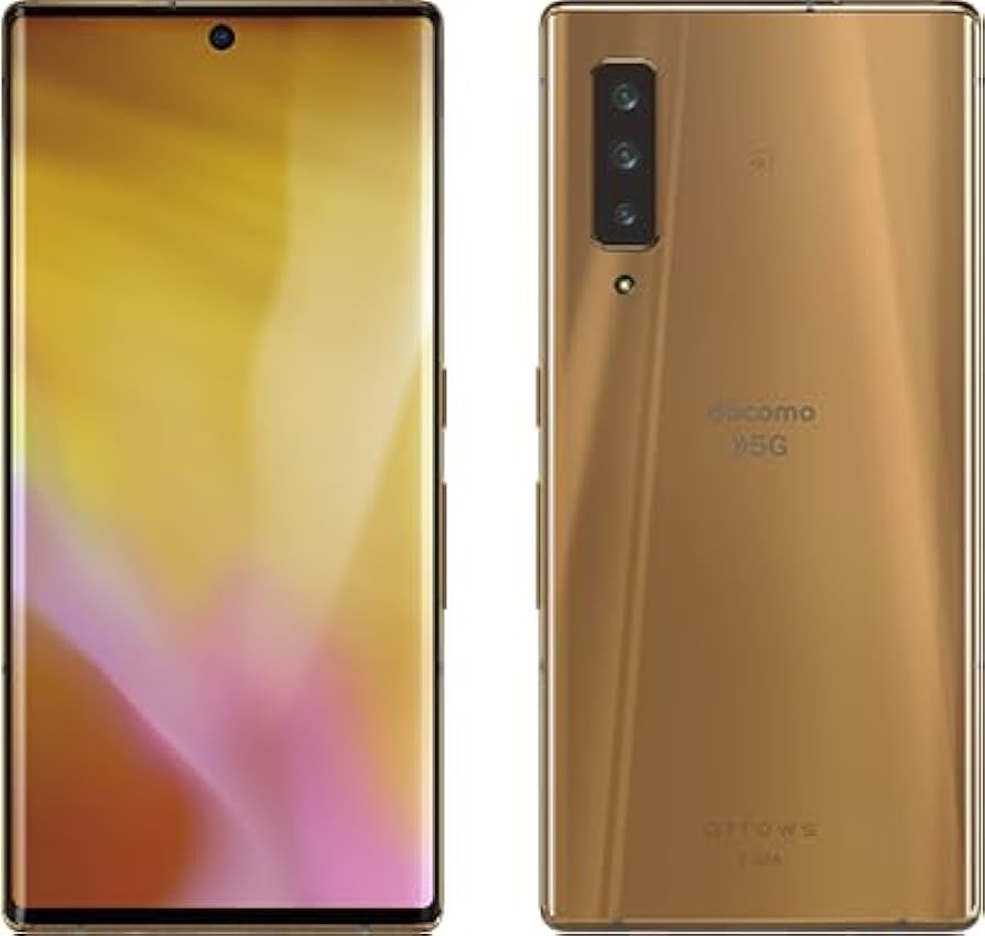 Amazon | 【整備済み品】 arrows NX9 F-52A ゴールド docomo版 SIM