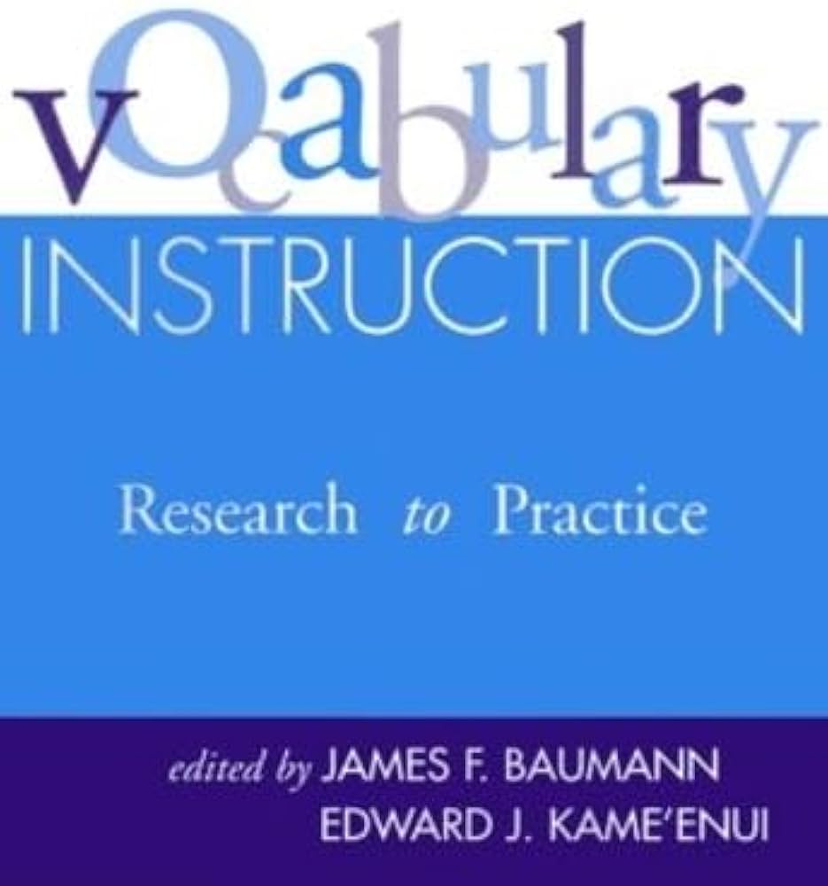 Amazon.com: Vocabulary Instruction: Research to Practice (Solving