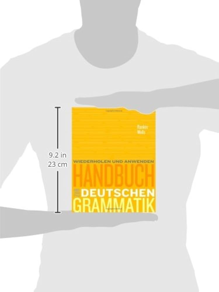 Amazon | Handbuch zur deutschen Grammatik: Wiederholen Und