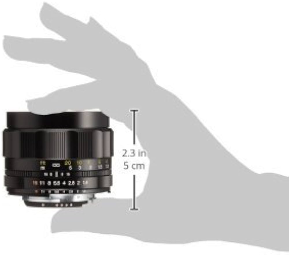 Amazon.co.jp: VoightLander 単焦点レンズ NOKTON 58mm F1.4 SLII N Ai