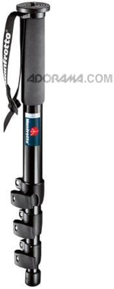 Amazon | Manfrotto 一脚 コンパクト一脚 4段 大型 脚のみ