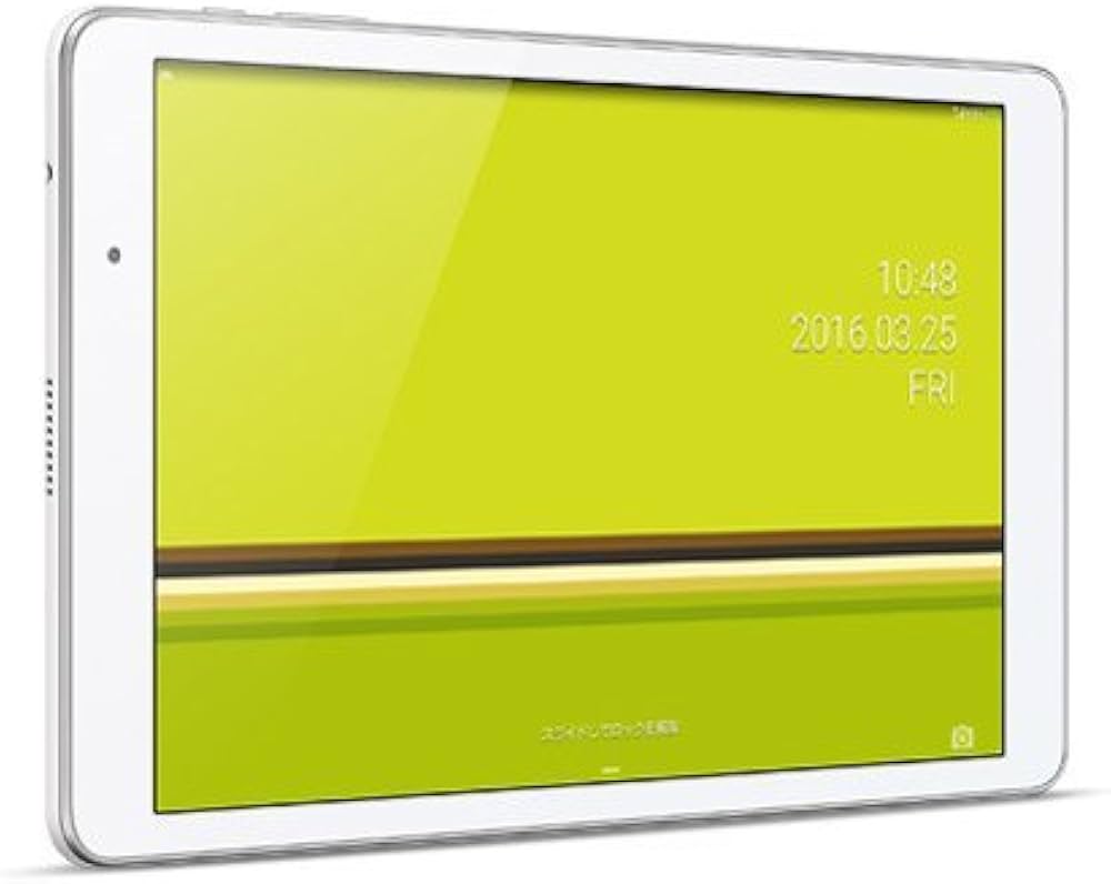 Amazon.co.jp: HUAWEI HWT31 au Qua Tab 02 16GB Powder White : Computers