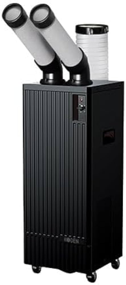 Amazon.co.jp: 広電 スポットクーラー タンクレス 冷風ダクト2口 排熱