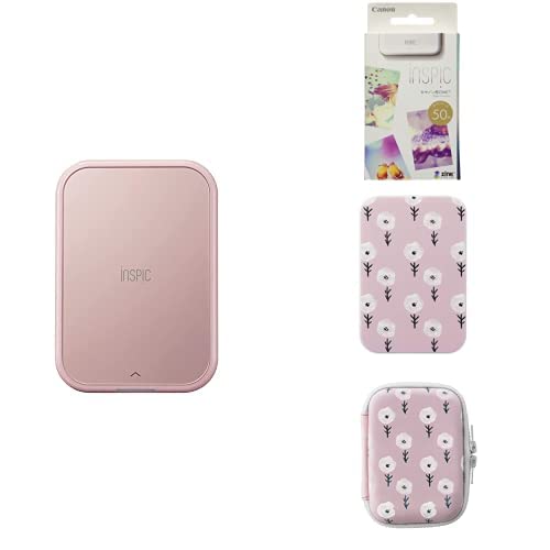 Amazon.co.jp: 【4点セット】Canon スマホ専用ミニフォトプリンター