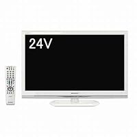 Amazon | シャープ 24V型 ハイビジョン 液晶テレビ ホワイト AQUOS LC