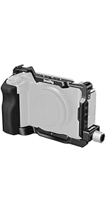 Amazon | SmallRig ZV-E10用グリップ付きケージ/内蔵クイックリリース