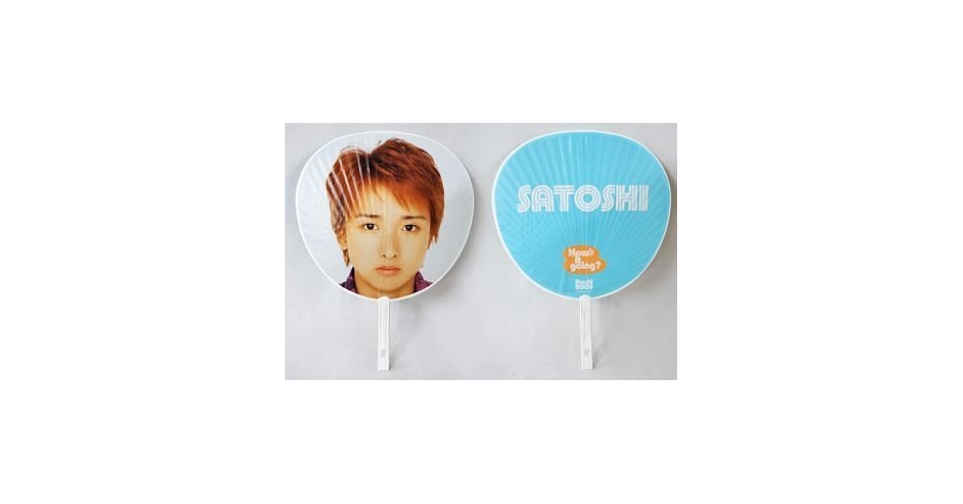 ARASHI SUMMER 2002 サイン入りうちわ ARASHI SUMMER 2002 サイン入り