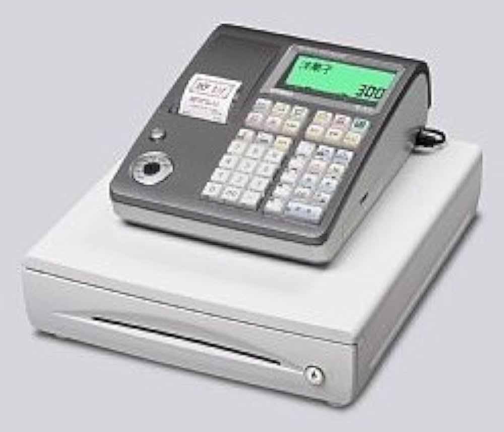 Amazon | CASIO カシオ レジスター TE-300(シルバー) | レジスター本体