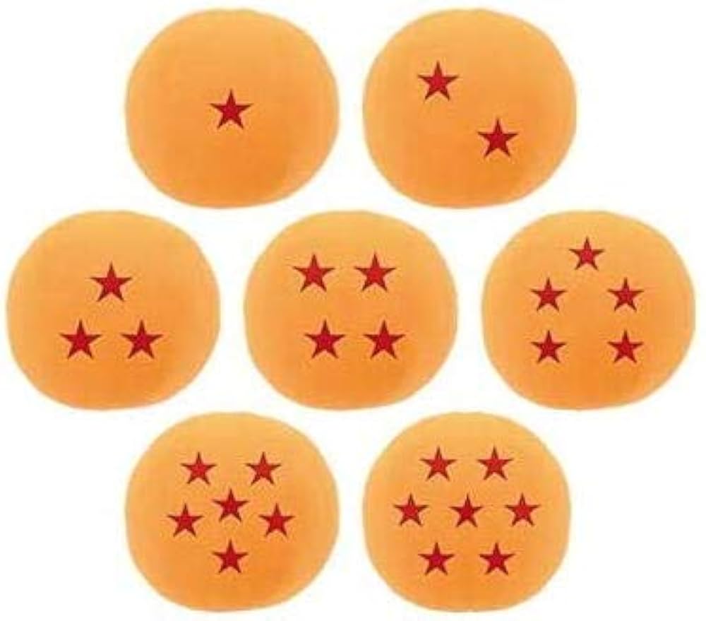 Amazon.co.jp: 一星球 ～ 七星球 全7種 「めちゃでか ドラゴンボール