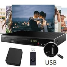 Amazon | LONPOO DVD ブルーレイプレーヤー フルHD1080p DVDプレーヤー