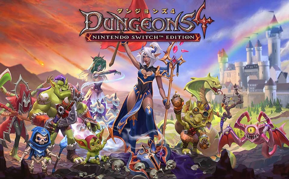 Amazon.co.jp: ダンジョンズ 4 Nintendo Switch エディション -Switch