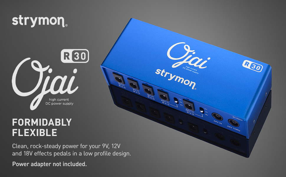 Amazon.com: Strymon Ojai R30 High Current Guitar Pedal Power