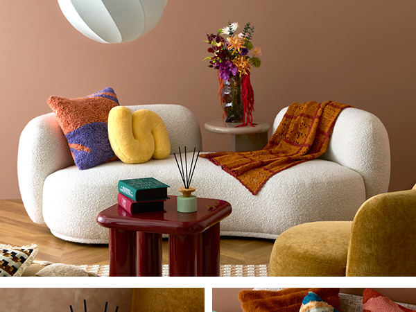 Amazon｜フランフラン モンテ サイドテーブル 2 マーブル｜サイド