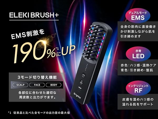 Amazon.co.jp: Brighte ブライト ELEKI BRUSH+ エレキブラシ : ホーム