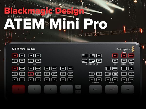 Amazon.com: Blackmagic Design ATEM Mini Pro HDMI Live Stream