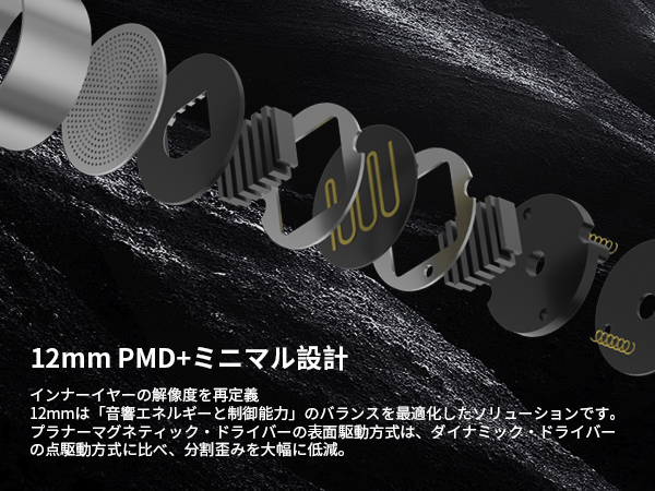 Amazon.co.jp: イヤモニ TRI i2 崆峒印 平面駆動 イヤホン 有線