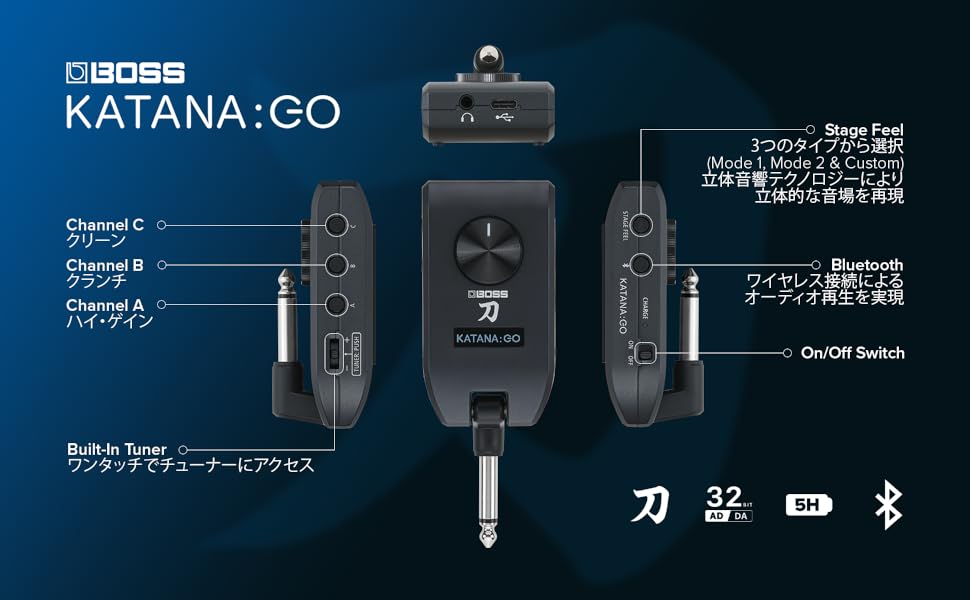Amazon.co.jp: BOSS KATANA:GO : 楽器・音響機器