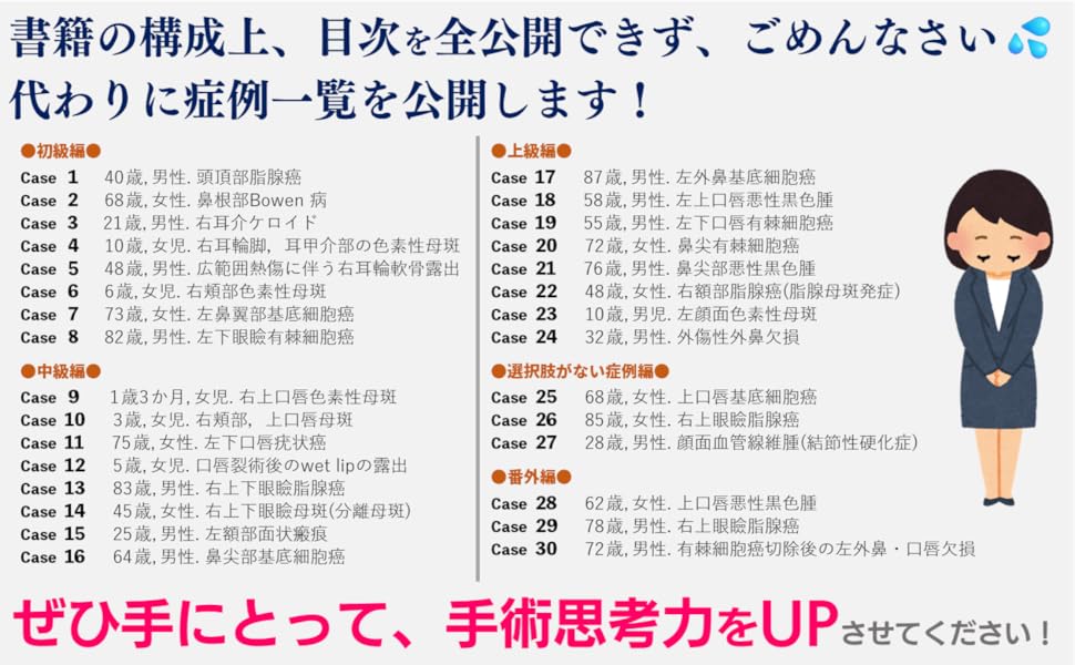局所皮弁塾 あなたならこの顔の欠損をどう治す？ | 四ッ柳高敏 |本
