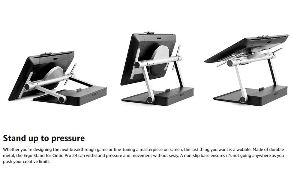 Amazon.co.jp: ワコム Wacom Cintiq Pro 24専用スタンド Wacom Ergo