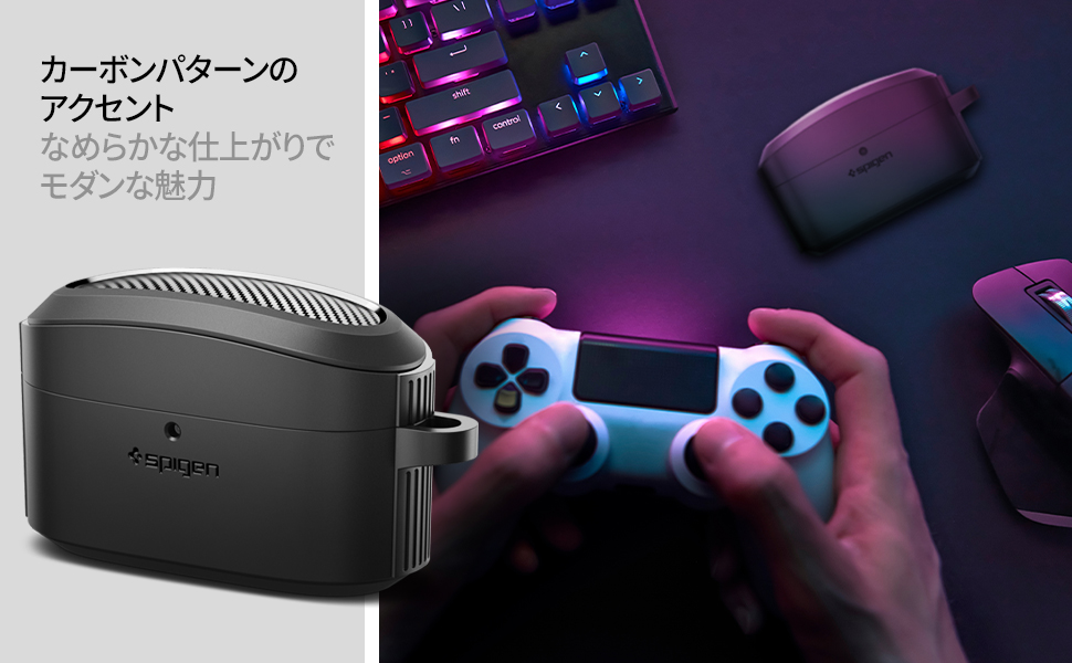 Amazon | Spigen Sony WF-1000XM5 ケース 耐衝撃 PC TPU 二重構造