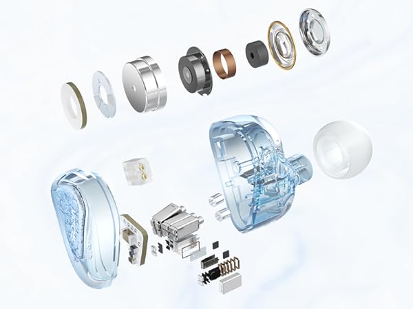 Amazon.co.jp: TANCHJIM SODA インイヤー型モニターイヤホン 1DD+4BA