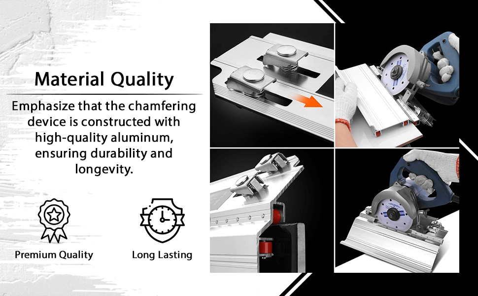 CATSON 45 Degree Angle Cutting Frame for Cutting Ceramic Stone
