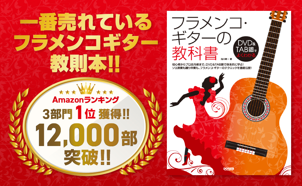 フラメンコ・ギターの教科書 (DVD&TAB譜でよくわかる ) | 池川寿一 |本
