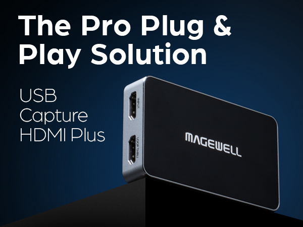 Amazon.com: Magewell USB Capture HDMI Plus – 1-Channel HDMI to USB